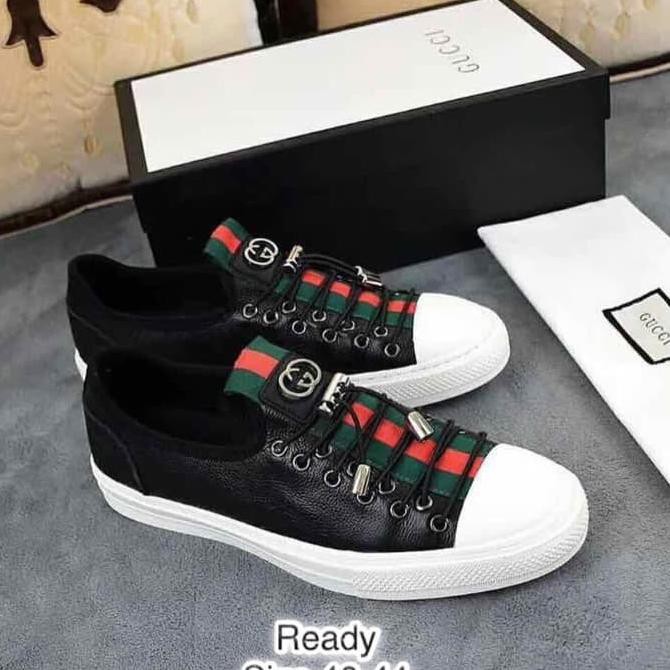 Pengiriman Cepat Sepatu sneakers pria gucci mirror good quality PROMO