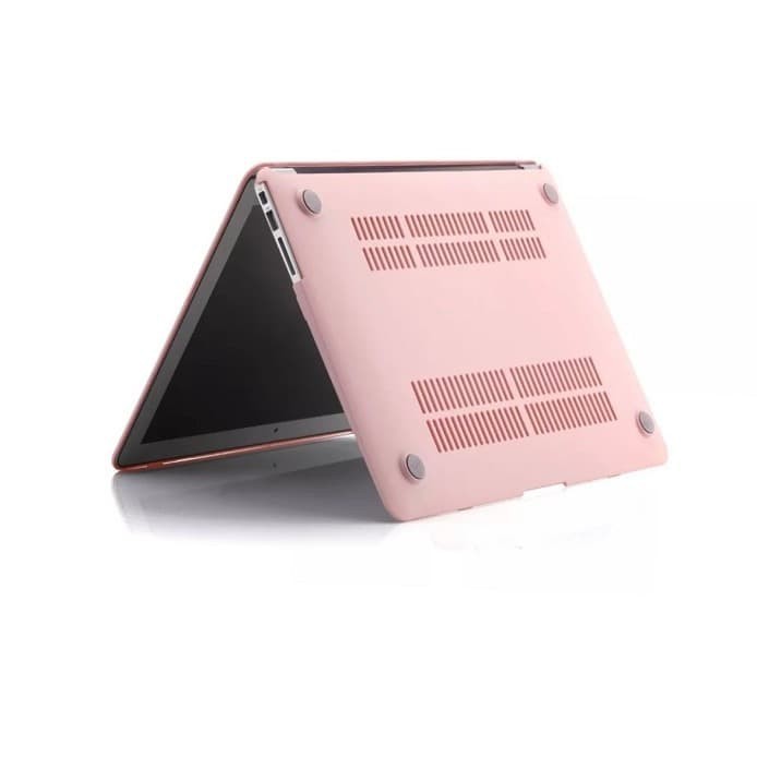 Casing Cover Hardcase Macbook Pro Toucbar 15 inch A1707 A1990 pink