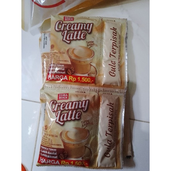 

Creamy latte 1 renceng