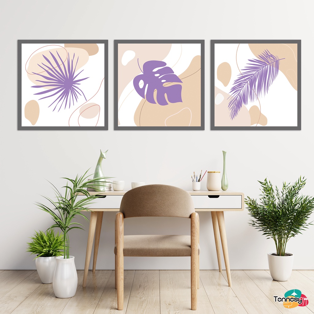 TENNESY HIASAN DINDING ABSTRAK MONSTERA TANAMAN PLANT WALL DECOR 2020CM PAJANGAN KAYU POSTER DEKORASI DINDING KAMAR TIDUR RUMAH