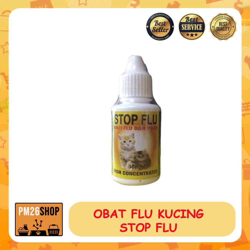 OBAT FLU DAN PILEK UNTUK KUCING STOP FLU