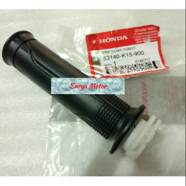 Handgrip CB150R hand grip CB 150 R sonic handfat pipa gas CB 150R LED kanan ORI HONDA AHM Sparepart 