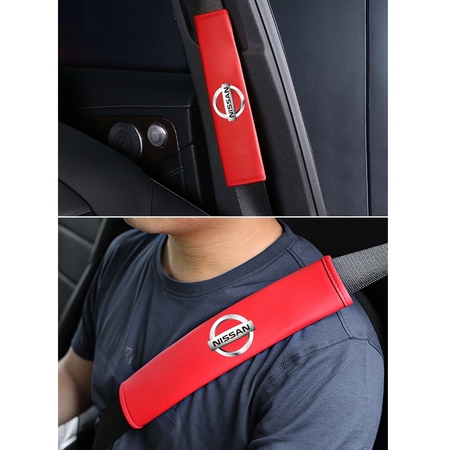 G-club Cover Sabuk Pengaman Mobil Universal Bahan Kulit Untuk Nissan