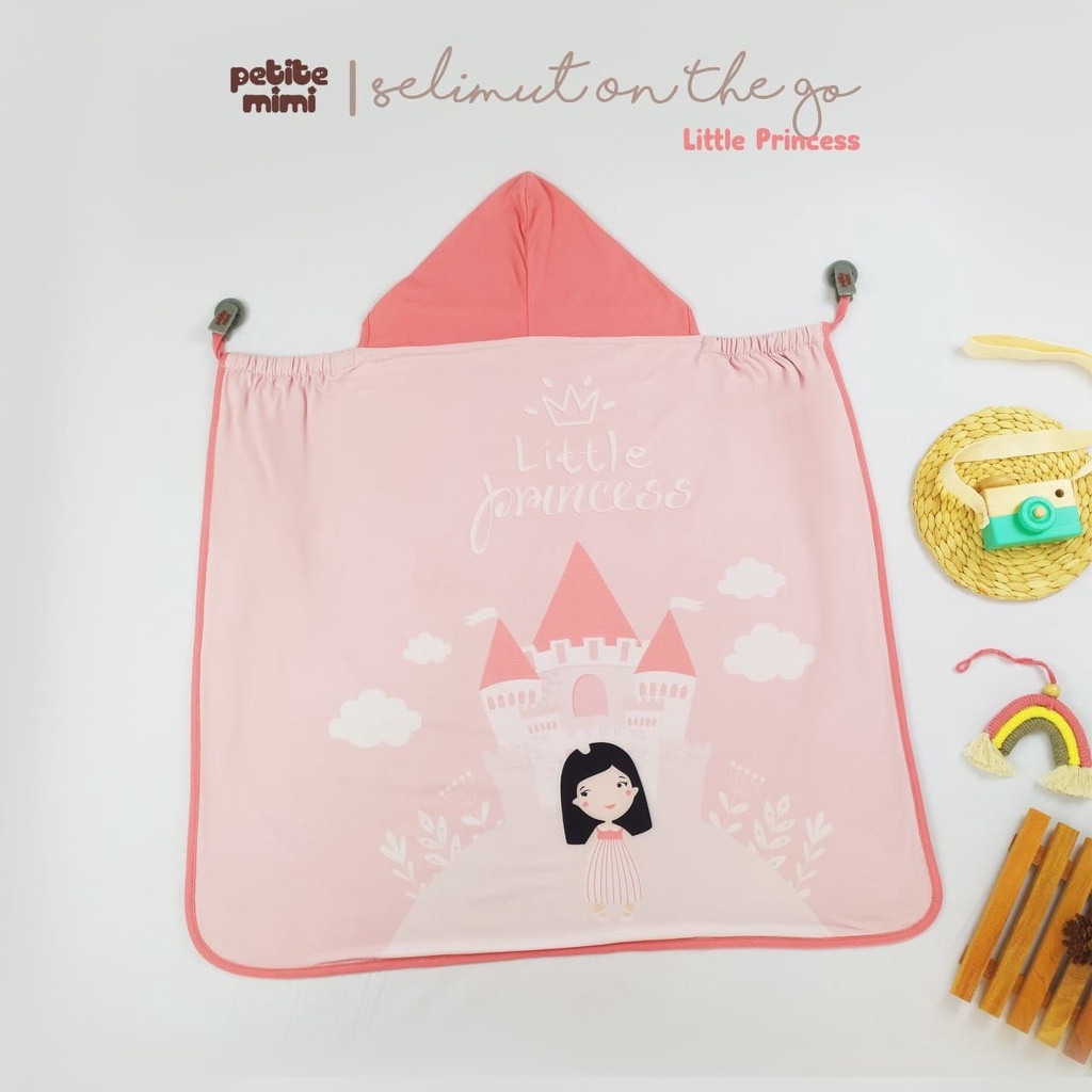 Petite Mimi Selimut On The Go Blanket Baby 70x90cm Selimut Bayi Tidur Multifungsi