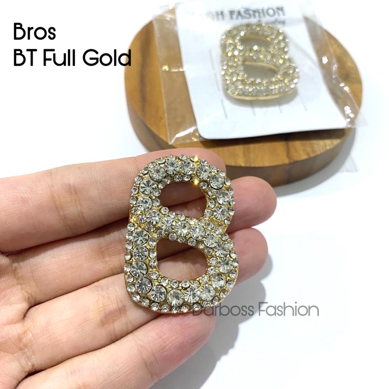 (part 1) Bros Jilbab / Bros Bahu / Bros Dada / Bros Dagu / Bros Kecil / Brooch / Bros Pin / Bros Mewah / Bros Premium / Bros Mutiara / bros button / bros B-BT FULL GOLD