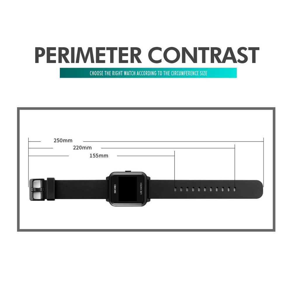 IDN - SKMEI Jam Tangan Digital Pria - 1630