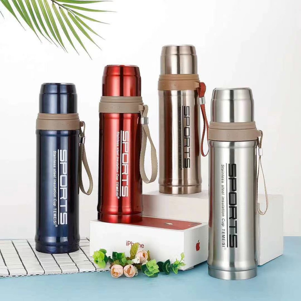 TERMOS STAINLESS SPORTS UK. 800ML / TERMOS AIR PANAS &amp; DINGIN 800ML