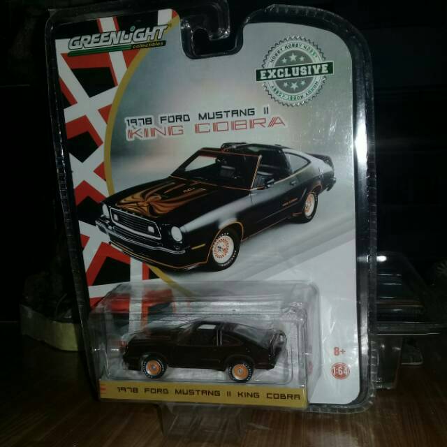 Ford Mustang 1978 King Cobra - 1/64 scale - Greenlight - green light
