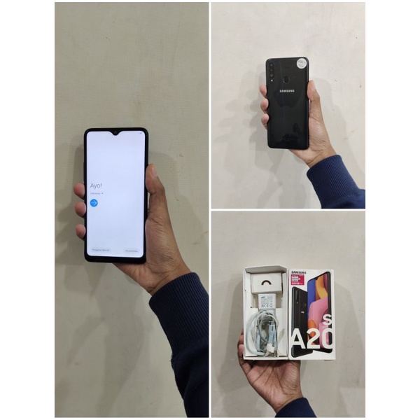 Samsung Galaxy A20s Ram 3/32Gb Second Fullset