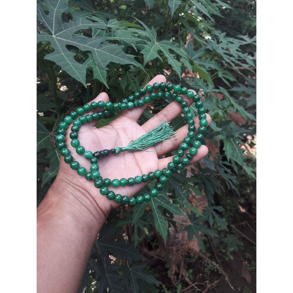tasbih batu giok kalimantan