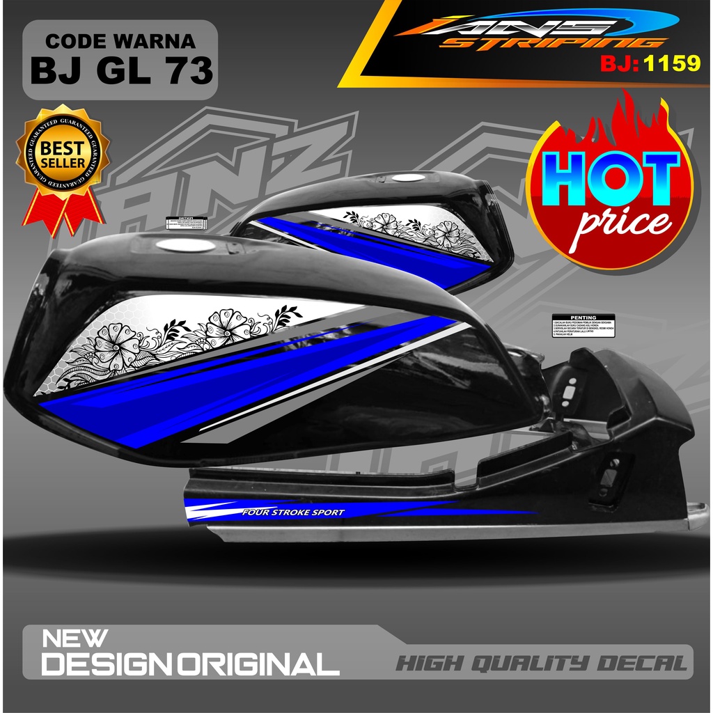 STRIPING GL SERIES CUSTOM / STRIPING GL MAX TERBARU / GL MAX STICKER STRIPING