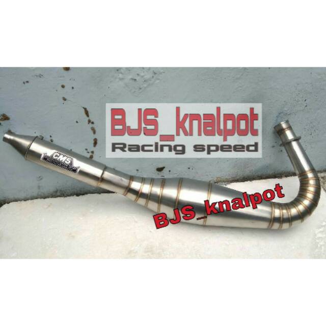 Knalpot racing cms RX-KING RX SPESIAL kolong telo