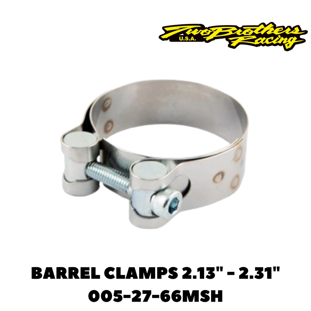 Two Brothers Racing Klem Kanlpot 005-27-66MSH / Barrel Clamps Two Brothers Racing
