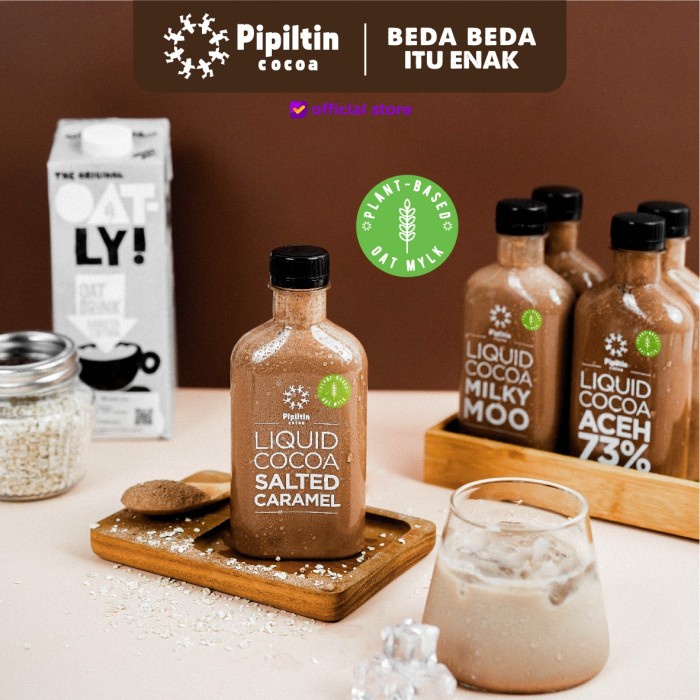 

Pipiltin Cocoa Iced Chocolate - Oat Mylk Plant based Vegan - Bali, 300ml