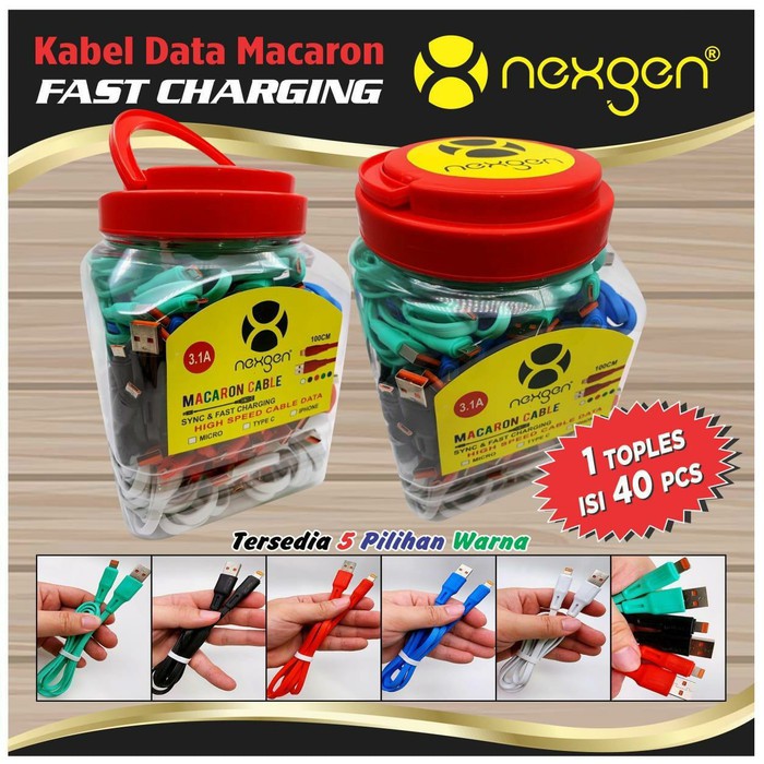 kabel charger micro v8 luna android original NEXGEN FAST CHARGING