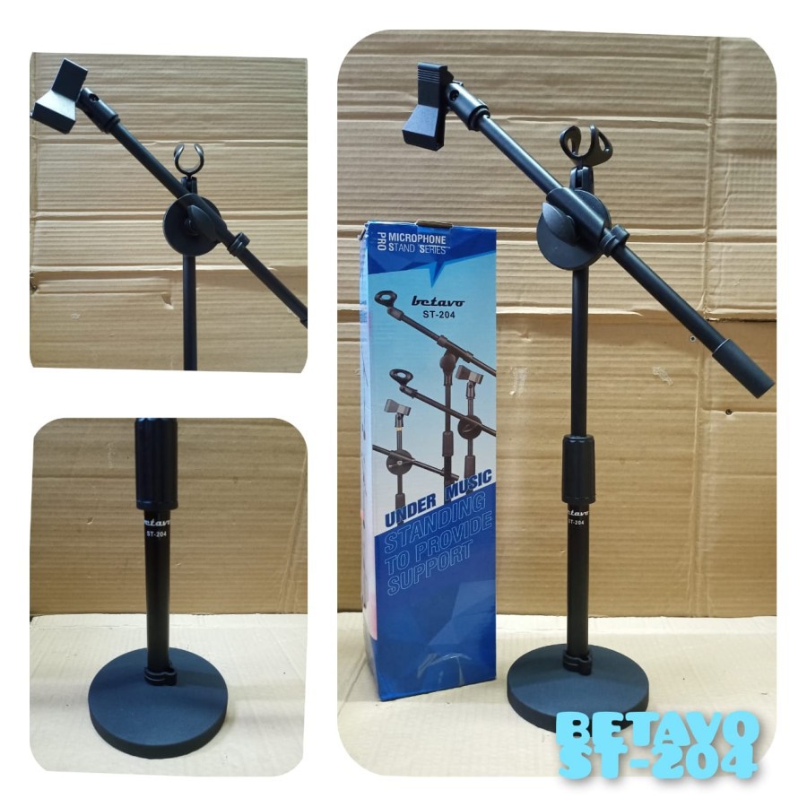 STAND MIC MEJA BETAVO ST 204 PENYANGGA MIC