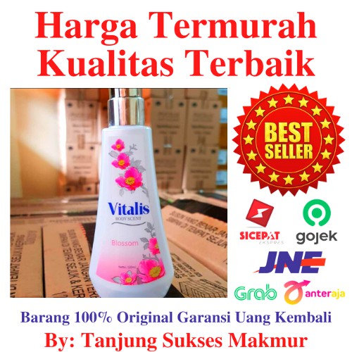 Vitalis Body Scent 120ml [Blossom - Bizzare - Breeze]