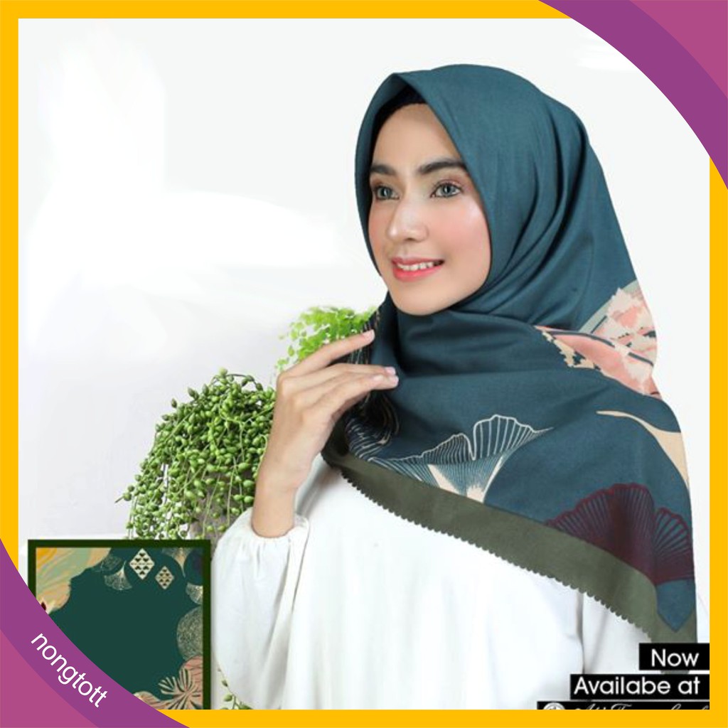 HIJAB SEGI EMPAT JILBAB INSTAN SYARI INSTANT CORNSKIN TALI BARGO VOAL UMMA SEGI EMPAT PASMINA COD