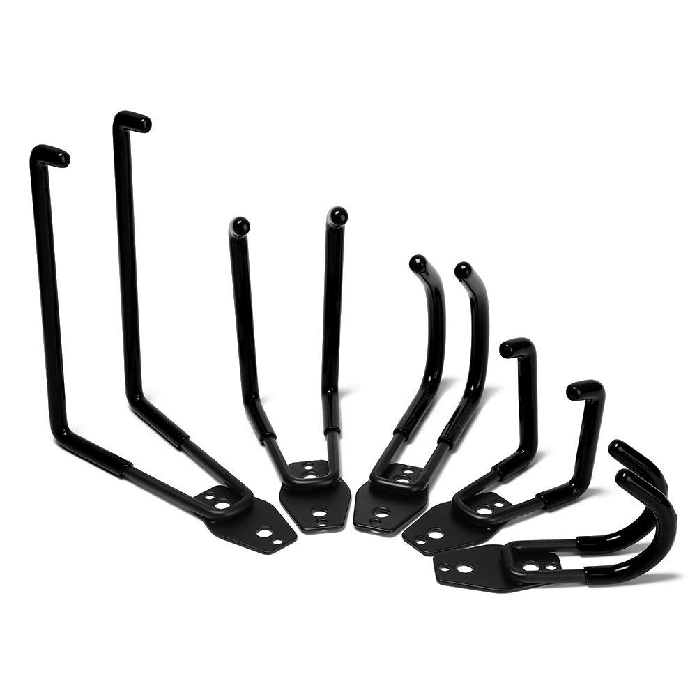 Kait Penyimpanan Garasi Atas Utility Ladder Steel Hanger Rack