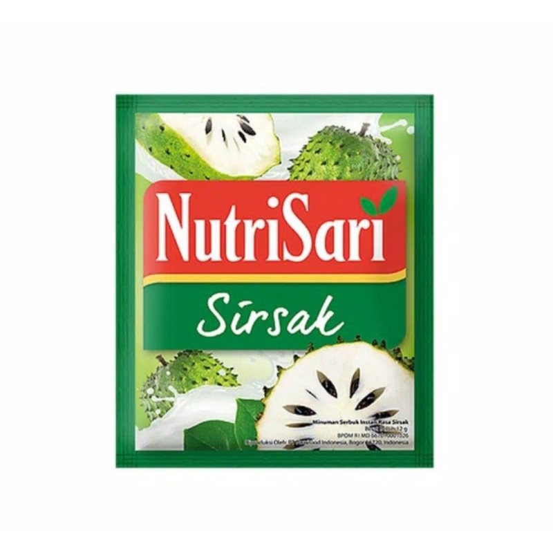 

Nutrisari Sirsak 1 Pack isi 40 Sachet