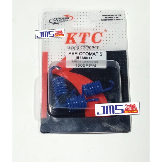 per kampas otomatis per ganda sentrik ktc racing honda dan yamaha 1500 rpm beat vario mio scoopy nmax aerox lexi pcx soul nex