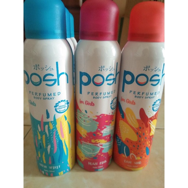 POSH PARFUM / POSH BODY SPRAY / POSH GIRLS / POSH HIJAB CHIC 150ml