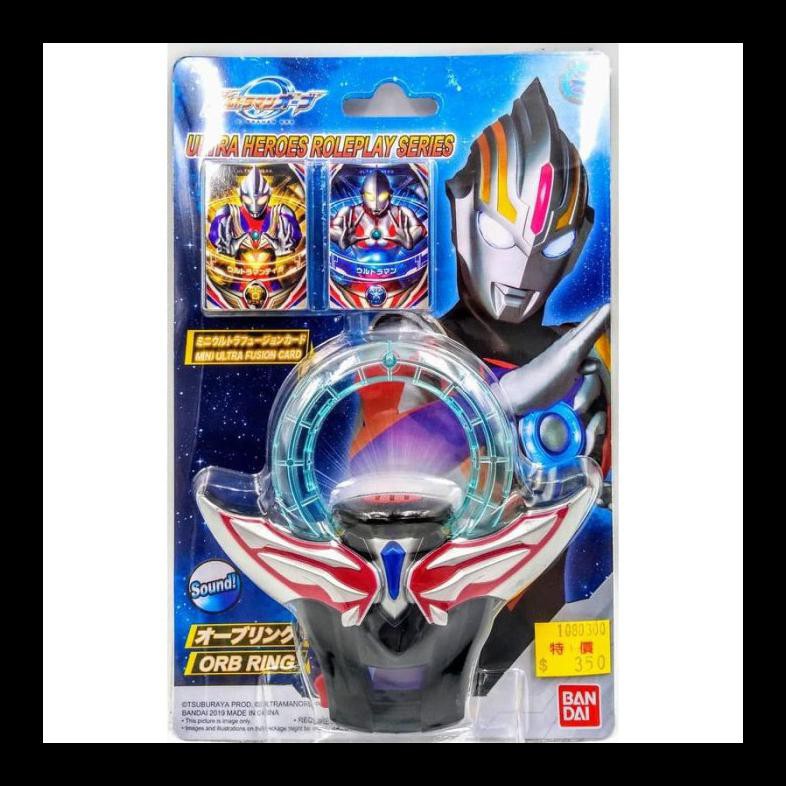 Stok Baru Orb Ring Ultra Heroes Roleplay Series Ultraman Orb Bandai Action Figure Terlaris Dan