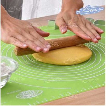 Baking Mat Silicone  atau Alas Ulen 65x45 cm