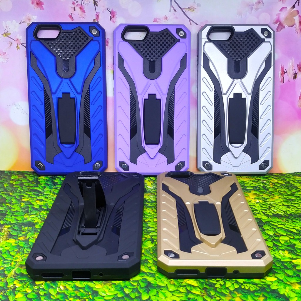 Robot Case Vivo 1606 Hardcase Phantom With Stand Vivo Y53 2017
