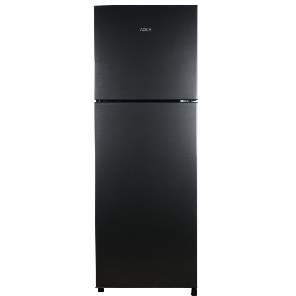 AQUA AQR D 270 DS / DARK SILVER LEMARI ES KULKAS 2 PINTU 220 LITER / AQRD270DS