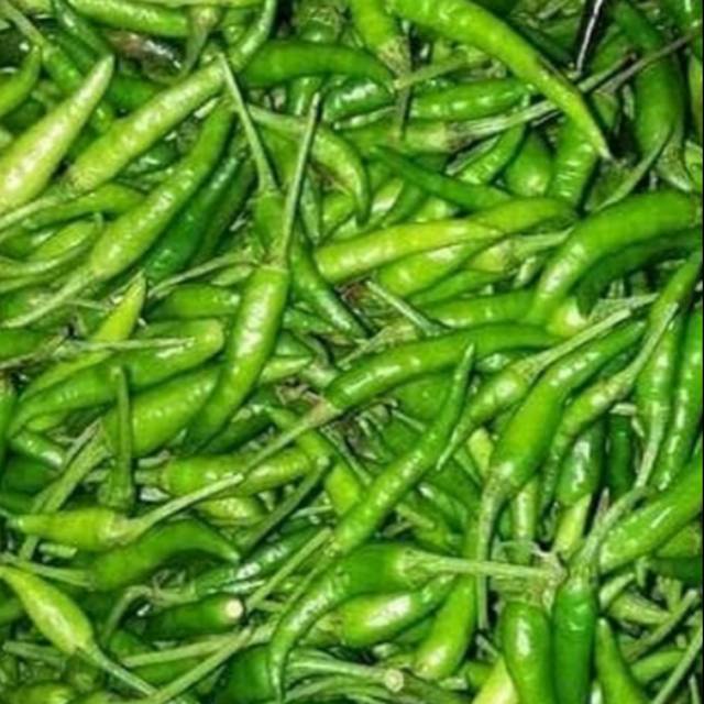 

Cabe rawit hijau 250gr