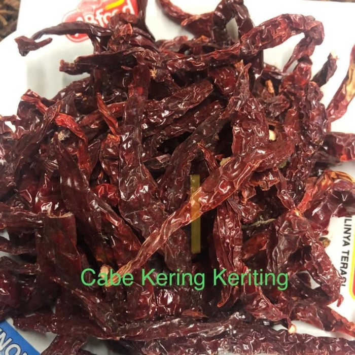 

Marhies - Cabe / Cabai Keriting Kering 1Kg