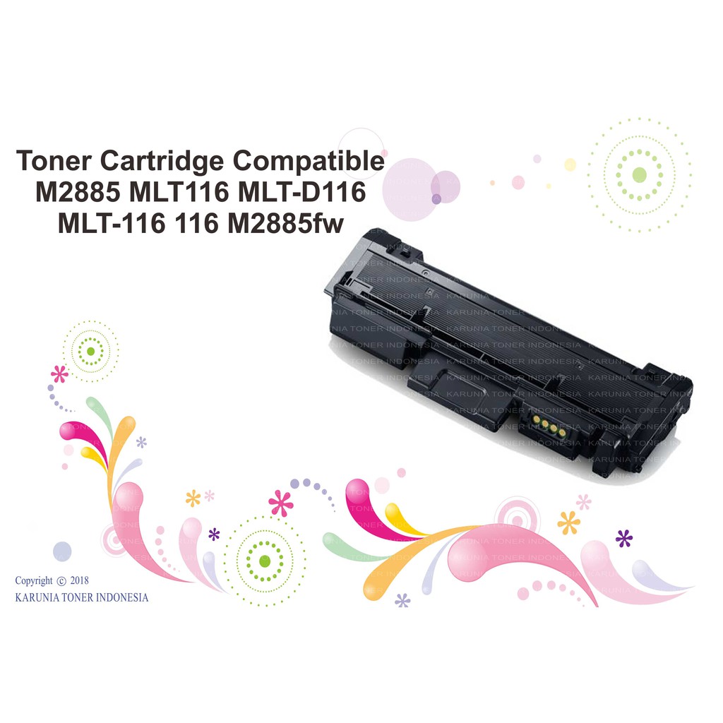 Toner cartridge compatible m2885 mlt116 mlt-d116 mlt-116 116 m2885fw