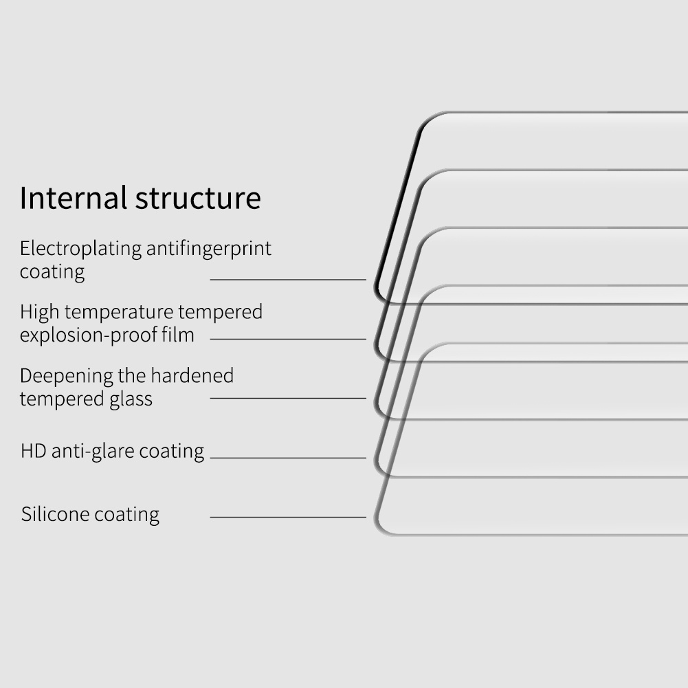 Tempered Glass ONEPLUS 9 Pro Nillkin 3D DS+ Max Full Cover