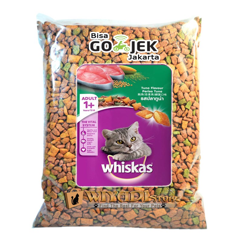 Makanan Kucing Whiskas [Re-Pack 1kg]