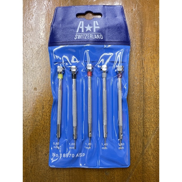 Screwdrivers 1 set isi 6 (18970) packing biru