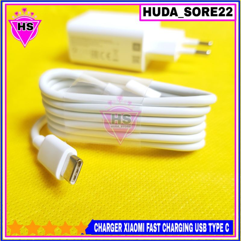 Charger Xiaomi Redmi Note 7 Note 8 Note 9 Type C ORIGINAL 100% USB C