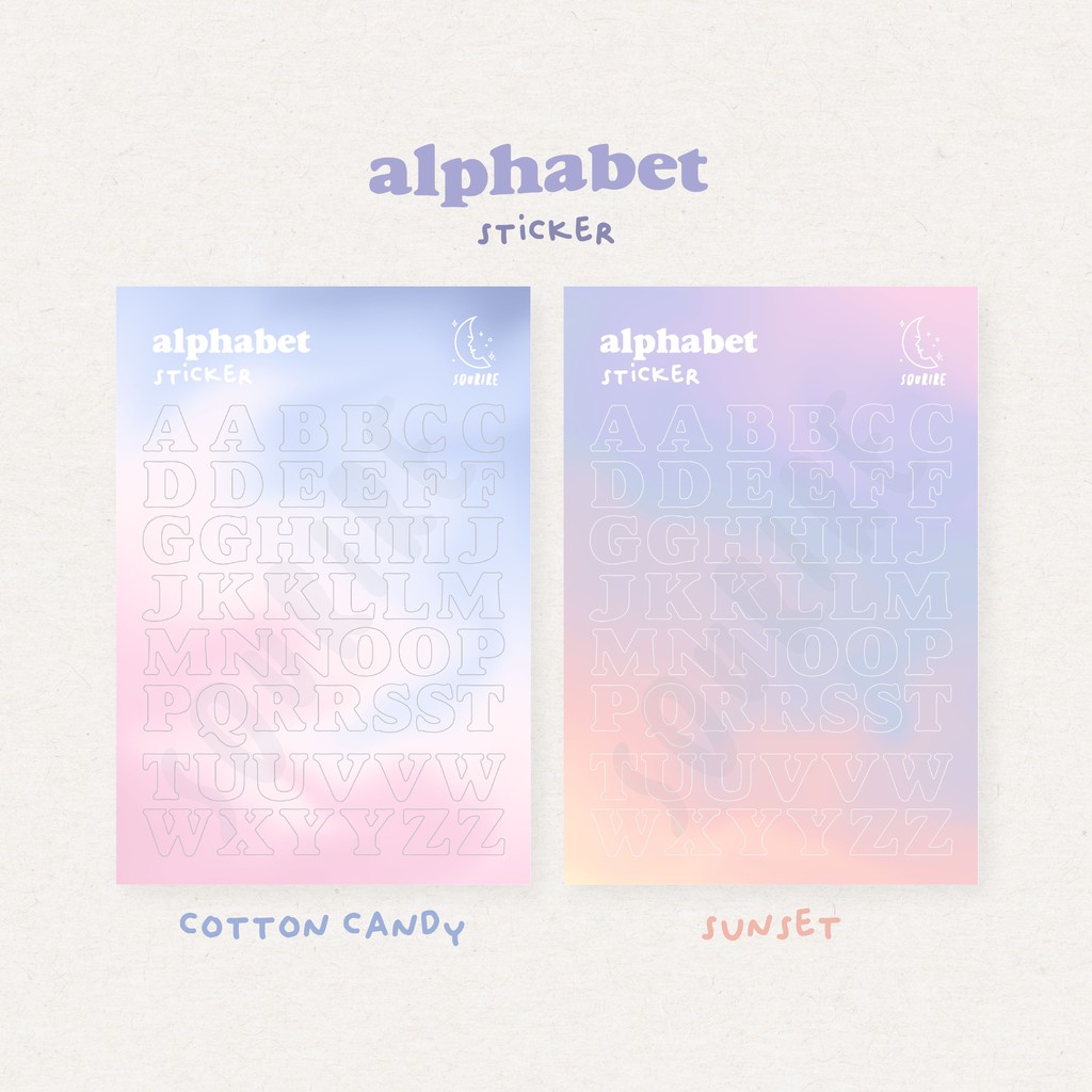 

STIKER ALPHABET HURUF KOREA PASTEL GRADASI DEKORASI MOTIF JURNAL DIARY LUCU MURAH PLANNER AESTHETIC