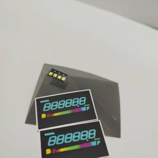 Paket Modif Stiker Lcd Spidometer HONDA BEAT ESP/NEW SCOOPY ( paket )