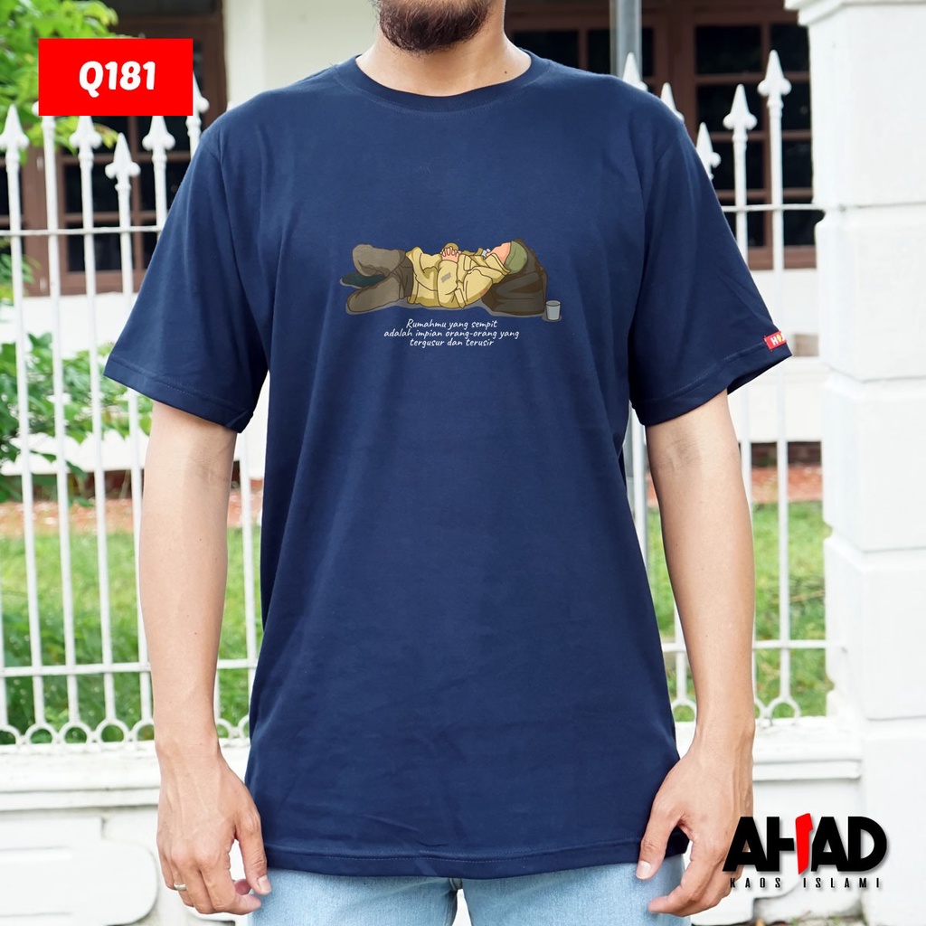 Kaos Islami Ahad - Rumahmu yang sempit Q180