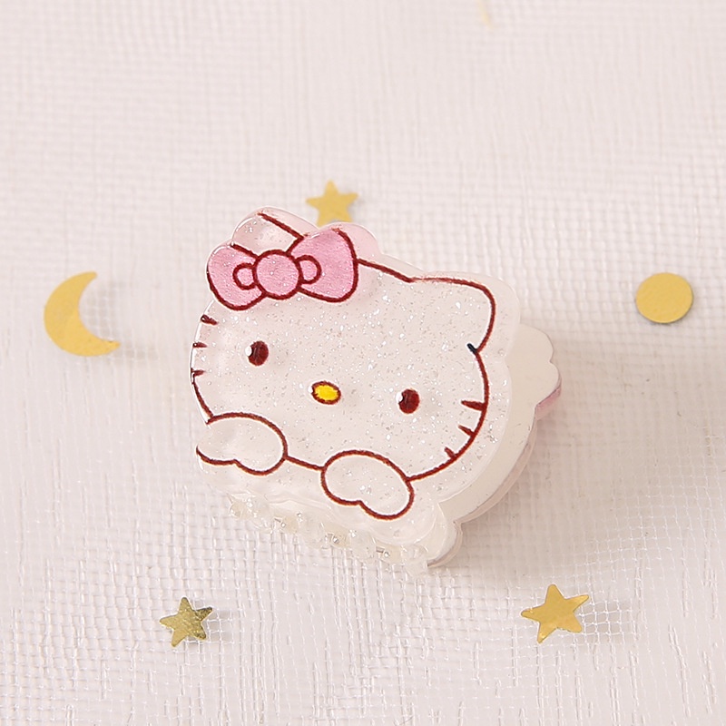 Jepit Rambut Bahan Akrilik Motif Kartun Sanrio Cinnamon Dog Untuk Anak