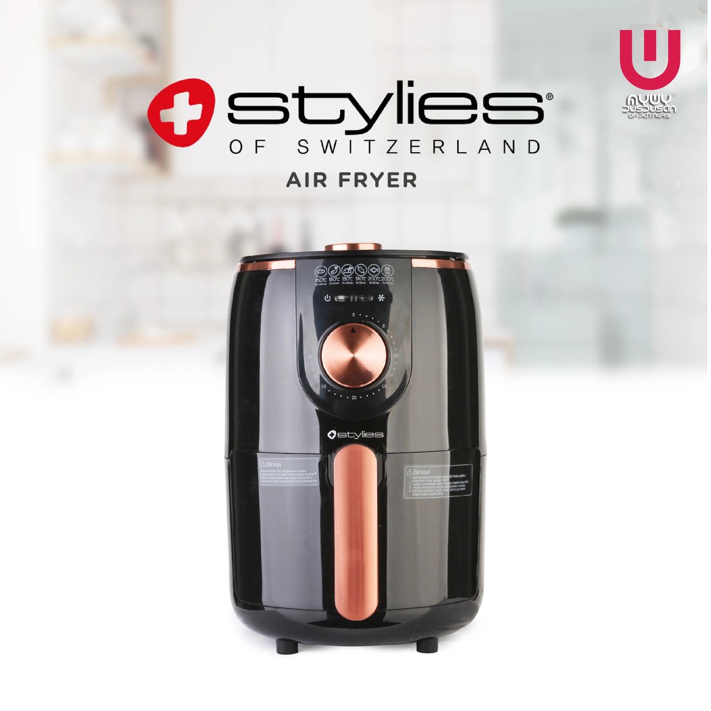 Neohaus Stylies Of Switzerland Air Fryer 2Lt Bergaransi