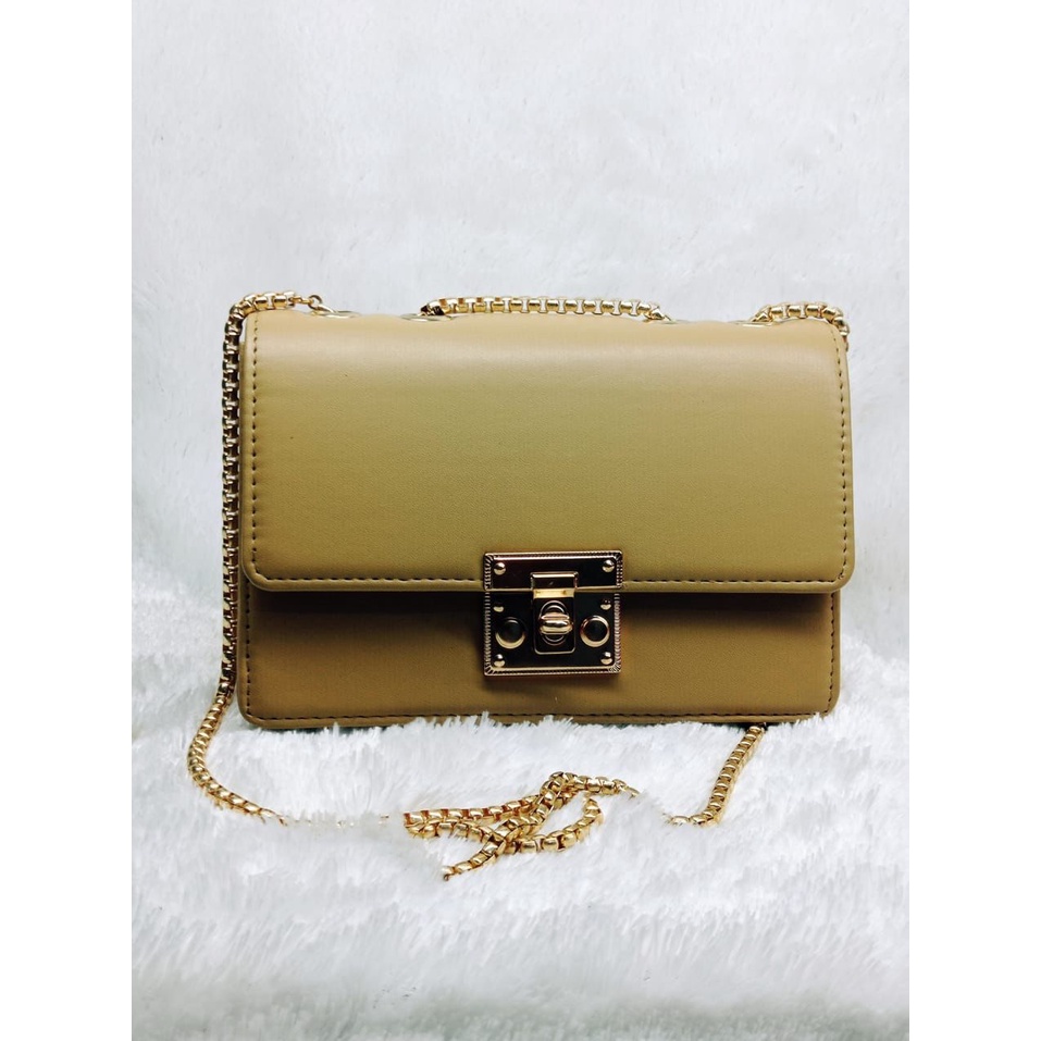 TASBLUE [BIG SALE] Tas cross-body fashion trendi baru / tas cross-body bahu sederhana Korea / tas bahu rantai T508 Tas Selempang Wanita / Tas Wanita / Tas Selempang Gadis Impor HP Bag / Han Bag Rantai Tas Wanita Impor Fashion Kelas Atas T508