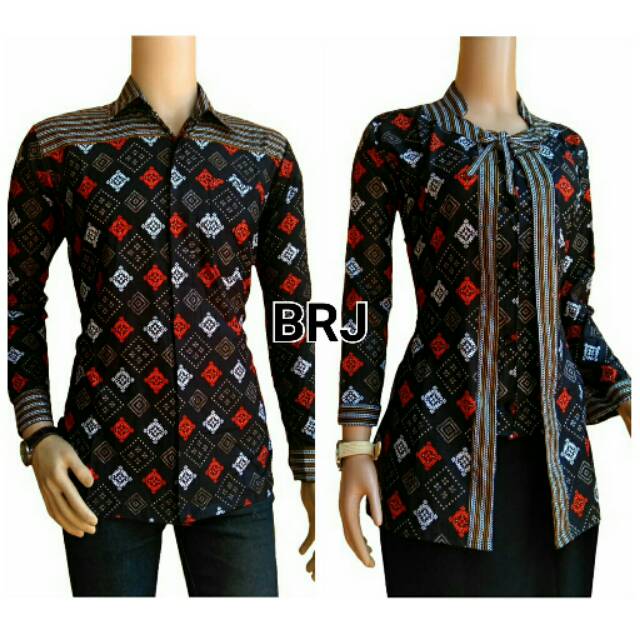 COUPLE BATIK MOTIF SONGKET EXLUSIVE