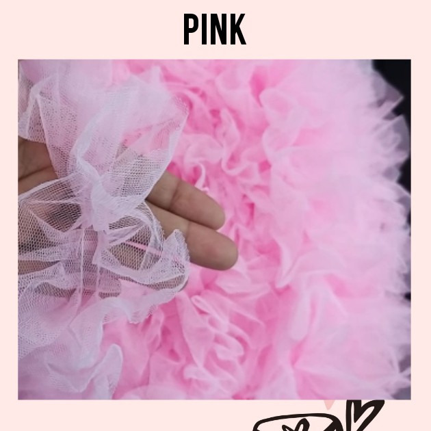 10 YARD - 9.5 CM RENDA TULE