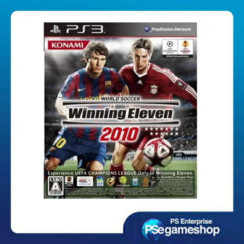 Ps3 World Soccer Winning Eleven 2010 (Eng /  noseal ) preloved