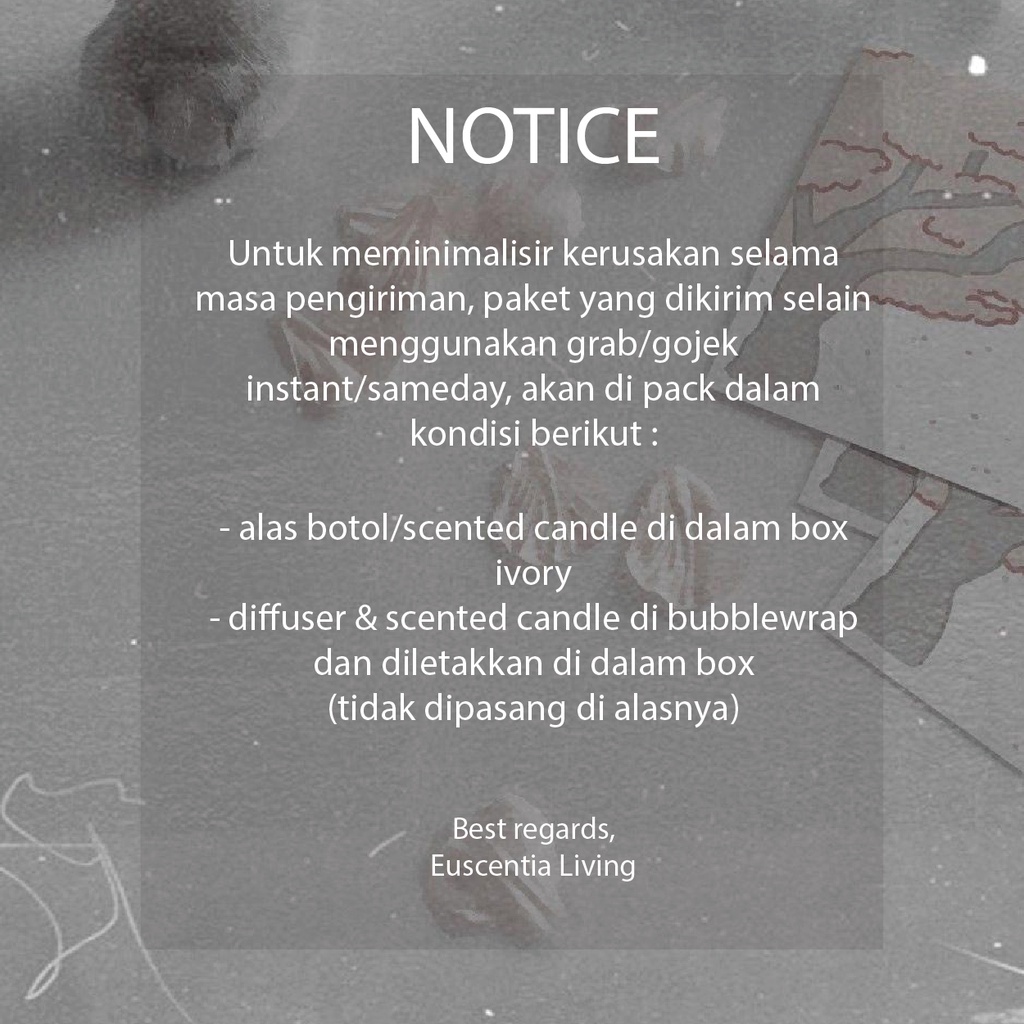 Reed Diffuser Premium 50ml by Euscentia.Living - SIGNATURE GIFT SET for HIM-1