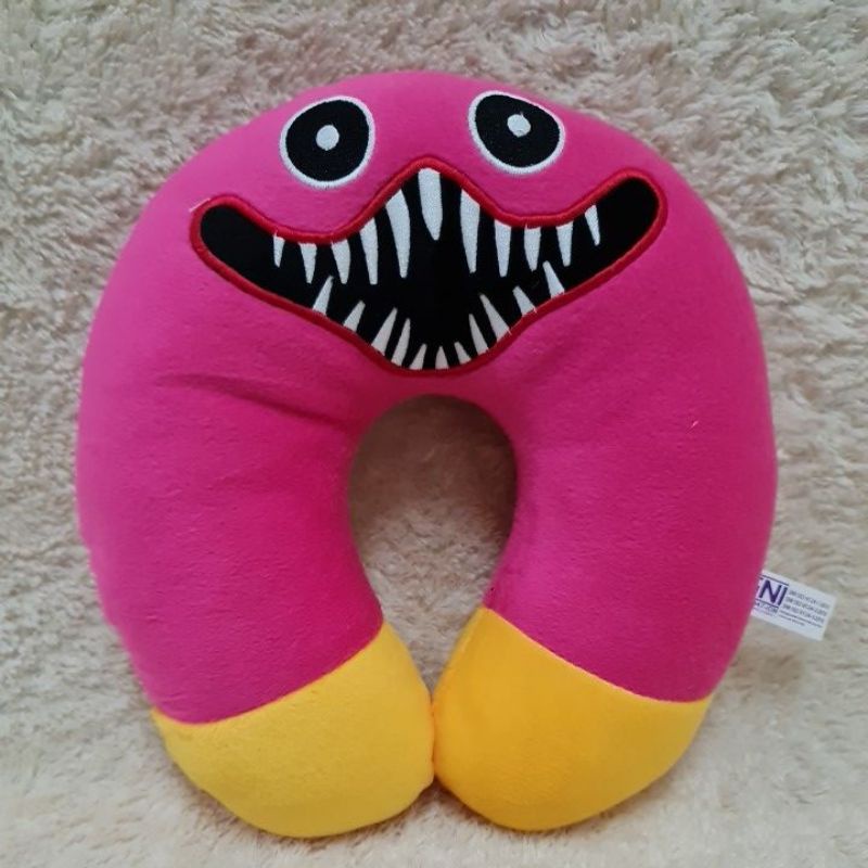 DREAMTOYS96 Boneka Bantal Leher Headrest Poppy Playtime Huggy Wuggy