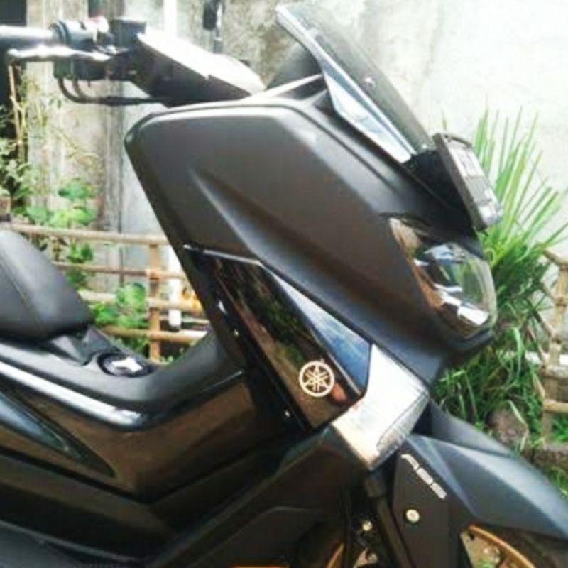 Emblem Lambang Yamaha 3D Plastik Garputala 4.5cm RX King Vixion NMAX MX King