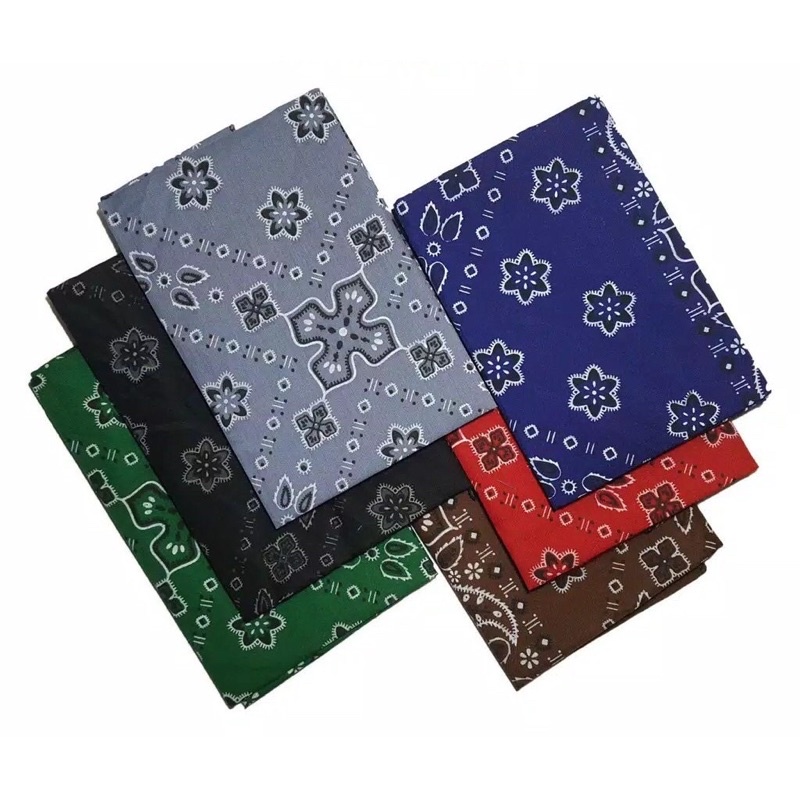 masker slayer bandana saputangan motif batik